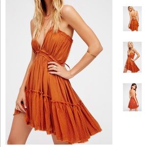 NWT FREE PEOPLE DRESS SUPER RARE COLOR